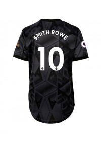Arsenal Emile Smith Rowe #10 Fotballdrakt Borte Klær Dame 2022-23 Korte ermer